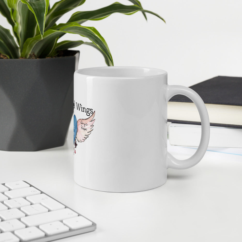 With Angel Wings Mug