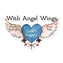 Load image into Gallery viewer, With Angel Wings Bubble-free stickers
