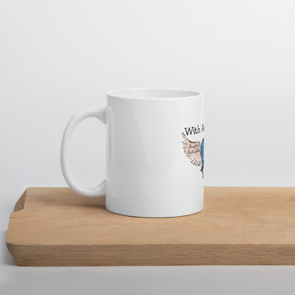 With Angel Wings Mug
